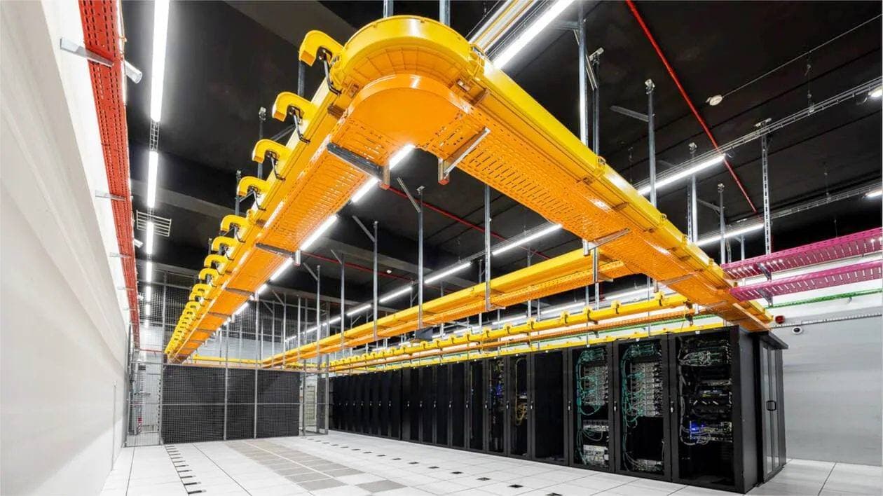 Salle informatique d’un des datacenters nantais où Epsight opère ses infrastructures