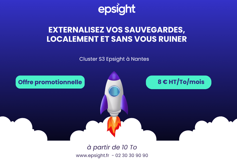 offre sauvegarde epsight S3 à nantes